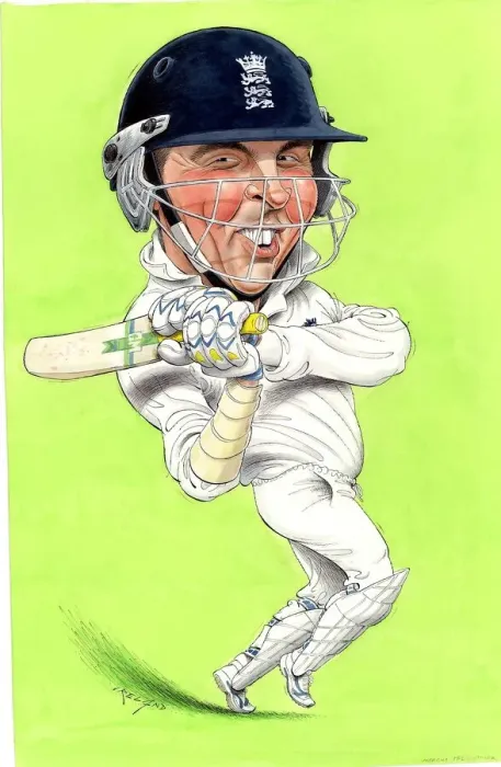 Framed Print : Marcus Trescothick - England cricketer Framed Print : Marcus Trescothick - England cricketer