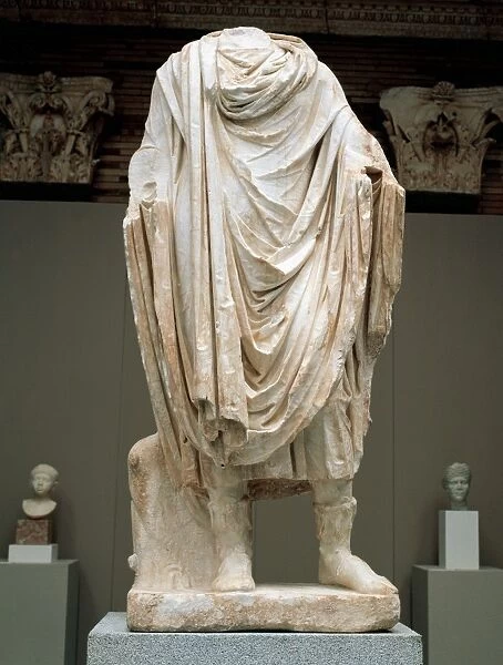 Marcus Vipsanius Agrippa (c. 64  /  63-12 BC). Roman statesman a