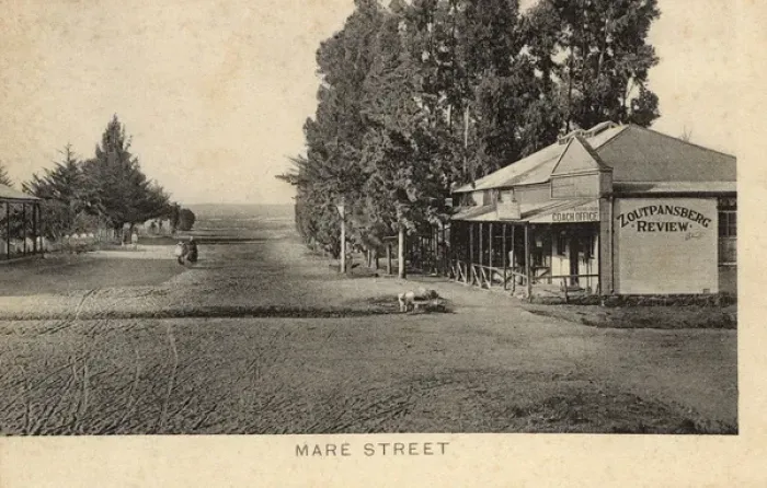Framed Print : Mare Street, Zoutpansberg, Transvaal, South Africa Framed Print : Mare Street, Zoutpansberg, Transvaal, South Africa