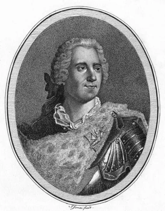 Framed Print : Marechal De Saxe - 3 Framed Print : Marechal De Saxe - 3