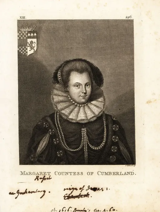 Framed Print : Margaret Clifford, Countess of Cumberland Framed Print : Margaret Clifford, Countess of Cumberland