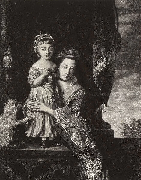Margaret Gorgiana (Countess Spencer) by Sir Joshua Reynolds