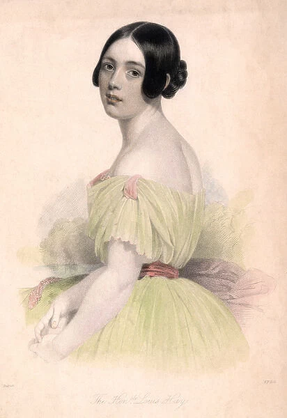 Margaret Hay Gudin. MARGARET HAY wife of the French marine artist Theodore Gudin, Date