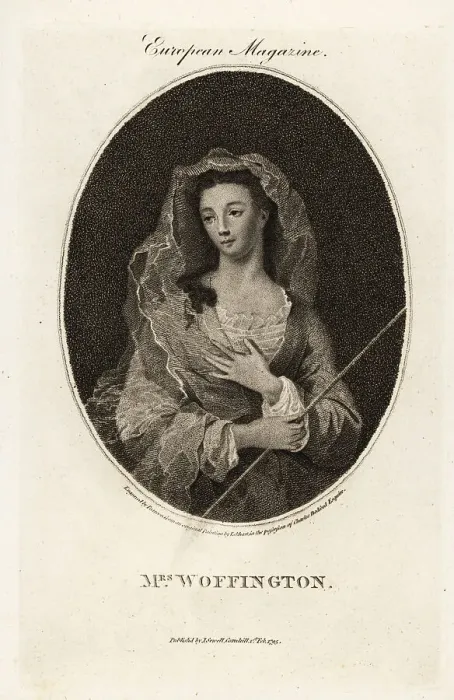 Framed Print : Margaret Peg Woffington, Irish actress and singer Framed Print : Margaret Peg Woffington, Irish actress and singer