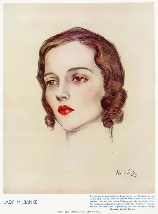 Framed Print : Margaret Sheila Mackellar Chisholm (1895 - 1969), Lady Loughborough, Australian Born wife of Francis Edward Scudamore St Clair-Erskine, Lord Loughborough (died 1929) Framed Print : Margaret Sheila Mackellar Chisholm (1895 - 1969), Lady Loughborough, Australian Born wife of Francis Edward Scudamore St Clair-Erskine, Lord Loughborough (died 1929)