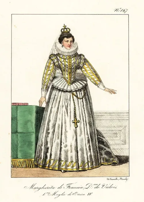 Framed Print : Margaret of Valois. First wife of King Henry IV of France Framed Print : Margaret of Valois. First wife of King Henry IV of France