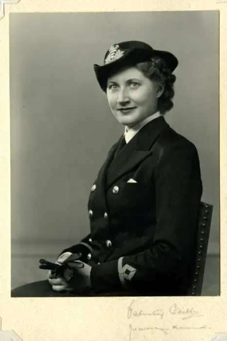 Framed Print : Margaret Woodyear, WRNS Framed Print : Margaret Woodyear, WRNS