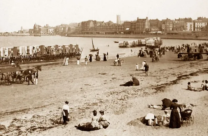 Framed Print : Margate beach Framed Print : Margate beach