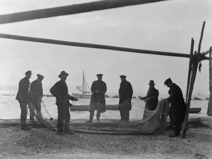 Framed Print : Margate Fishermen Framed Print : Margate Fishermen