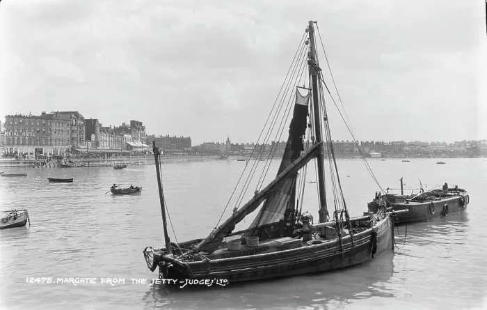 Framed Print : Margate from the Jetty Framed Print : Margate from the Jetty