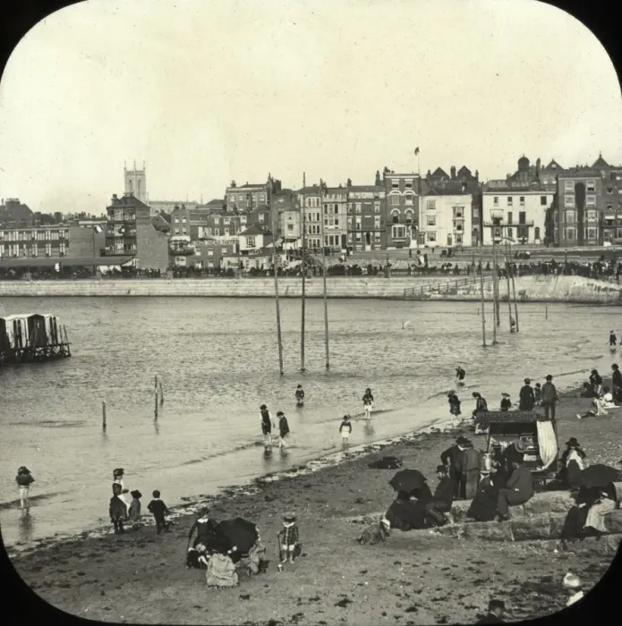 Framed Print : Margate Sands Framed Print : Margate Sands
