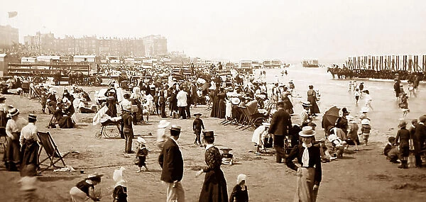 Margate sands in the early 1900s