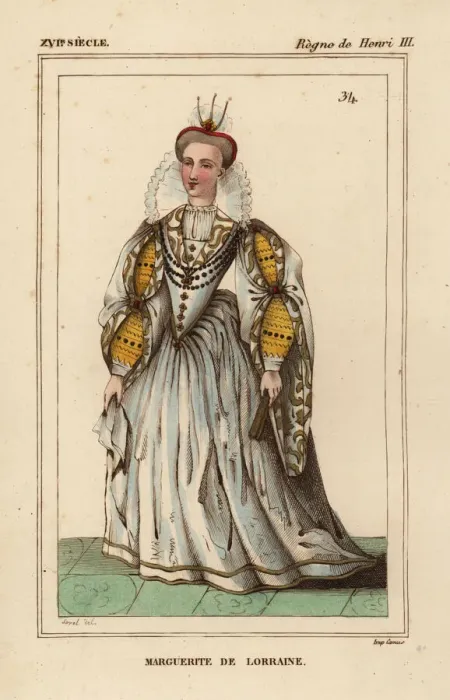 Framed Print : Marguerite de Lorraine (1564-1625). Marguerite Framed Print : Marguerite de Lorraine (1564-1625). Marguerite