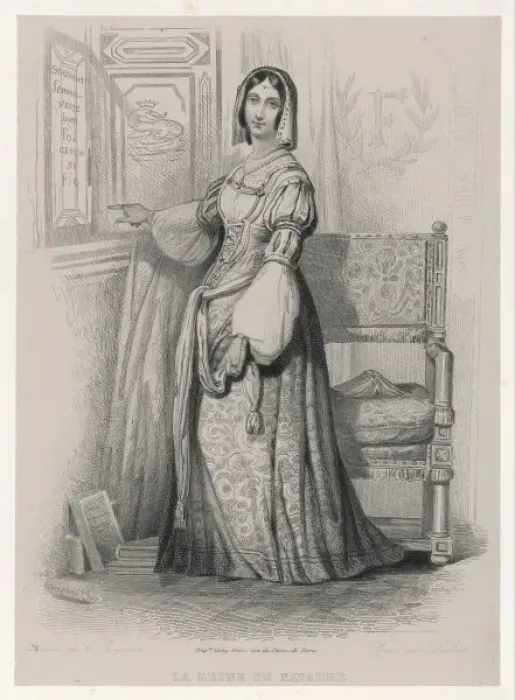 Framed Print : Marguerite De Navarre Framed Print : Marguerite De Navarre