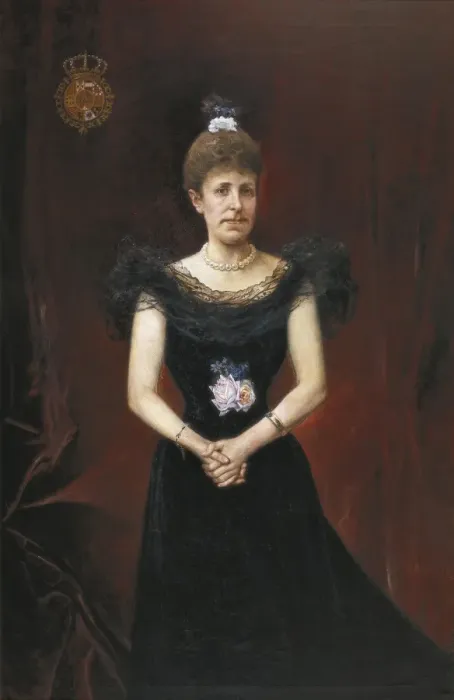 Framed Print : Maria Christina of Habsburg (1858-1929). Queen Framed Print : Maria Christina of Habsburg (1858-1929). Queen