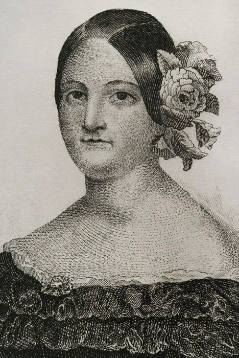 Framed Print : Maria Cristina de Borbon Dos Sicilias (1806-1878) Framed Print : Maria Cristina de Borbon Dos Sicilias (1806-1878)