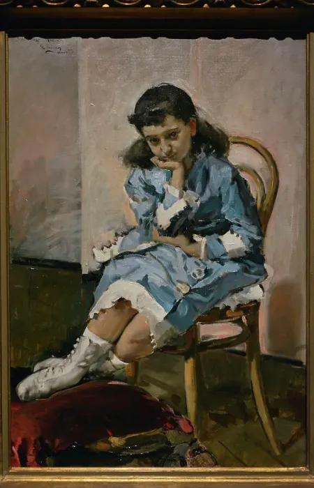 Framed Print : Maria Guerrero, Young Girl (1867-1928). Portrait Framed Print : Maria Guerrero, Young Girl (1867-1928). Portrait