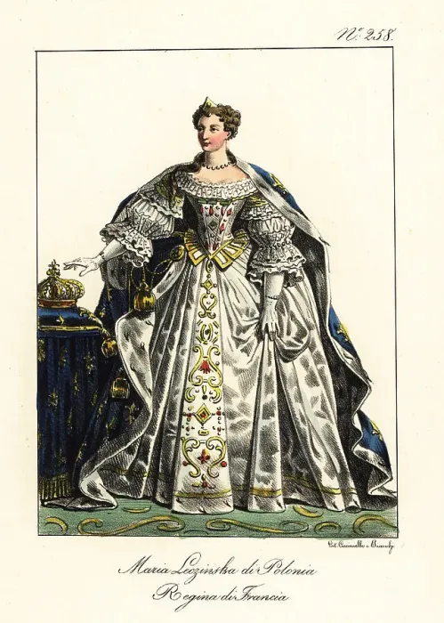 Framed Print : Maria Leszyzynska of Poland, Queen of France