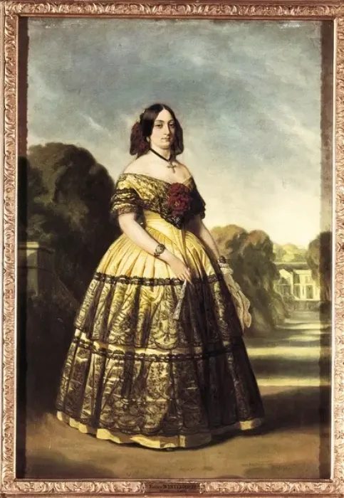 Framed Print : MARIA LUISA FERNANDA de BorbBorb1832-1897) Framed Print : MARIA LUISA FERNANDA de BorbBorb1832-1897)