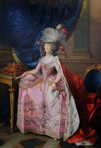 Maria Luisa of Parma (1751-1819). 1789, by Velazquez