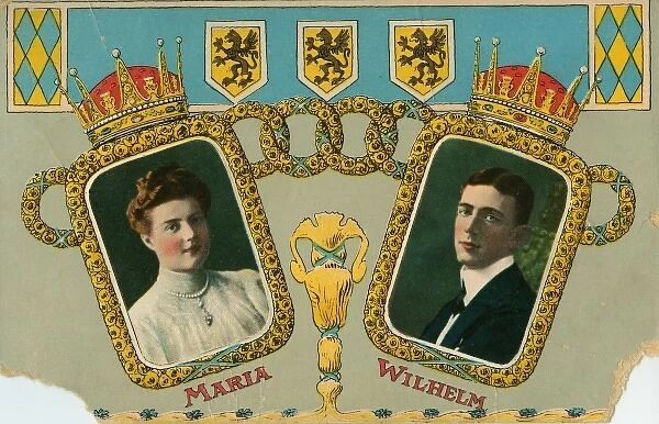 Maria Pavlovna and Prince Wilhelm