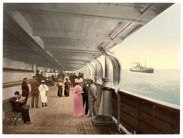 Maria Theresia, Promenade Deck, North German Lloyd, Royal Ma