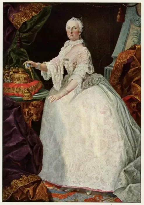 Framed Print : Maria Theresia / V Meytens Framed Print : Maria Theresia / V Meytens