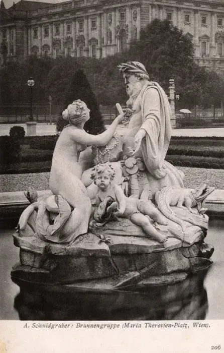 Framed Print : Maria Theresien-Platz, Vienna, Austria - Tritons and Naiad Framed Print : Maria Theresien-Platz, Vienna, Austria - Tritons and Naiad