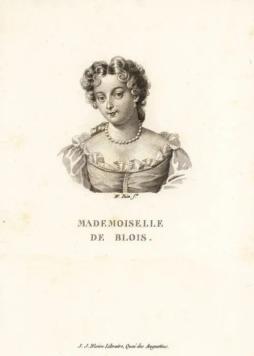Framed Print : Marie Anne de Bourbon, Mademoiselle de Blois, 1666-1739 Framed Print : Marie Anne de Bourbon, Mademoiselle de Blois, 1666-1739