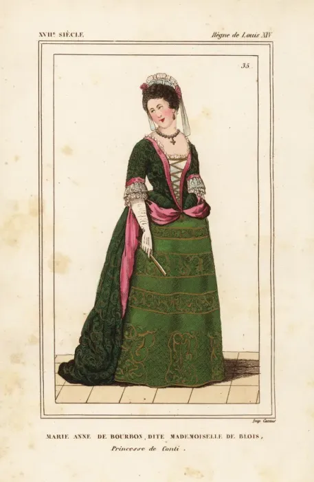 Framed Print : Marie Anne de Bourbon, Mademoiselle de Blois Framed Print : Marie Anne de Bourbon, Mademoiselle de Blois