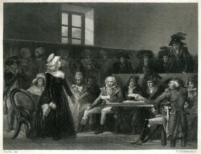 Framed Print : MARIE ANTOINETTE TRIAL Framed Print : MARIE ANTOINETTE TRIAL