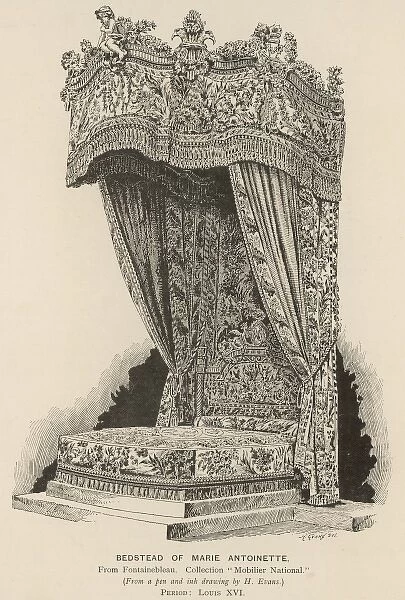 Marie Antoinettes Bed