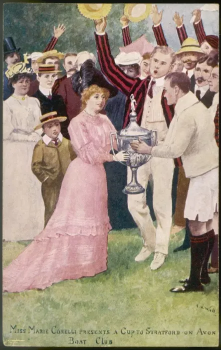 Framed Print : Marie Corelli / Boat Cup Framed Print : Marie Corelli / Boat Cup