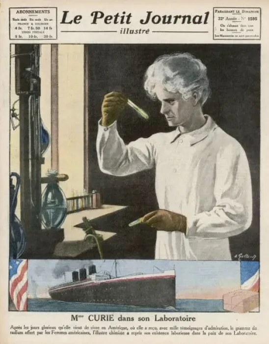 Framed Print : Marie Curie in 1921 Framed Print : Marie Curie in 1921