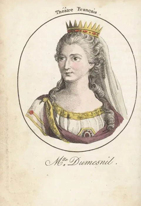Framed Print : Marie Françoise Dumesnil, French actress, 1713-1803 Framed Print : Marie Françoise Dumesnil, French actress, 1713-1803