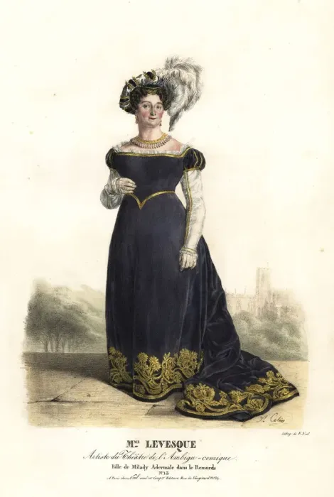 Framed Print : Marie Jacqueline Levesque as Milady Adermale Framed Print : Marie Jacqueline Levesque as Milady Adermale