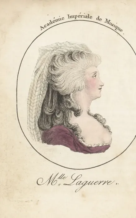 Framed Print : Marie-Josephe Laguerre, French actress and opera singer Framed Print : Marie-Josephe Laguerre, French actress and opera singer