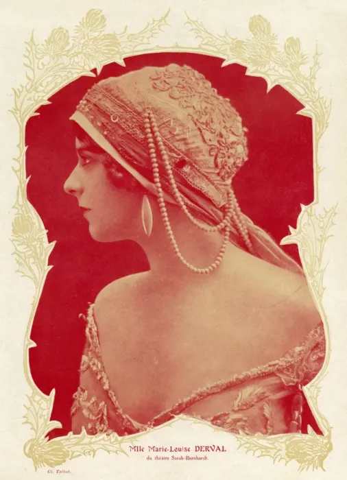Framed Print : Marie-Louise Derval Framed Print : Marie-Louise Derval