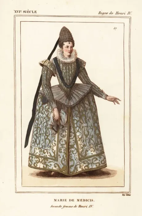 Framed Print : Marie de Medici, second wife of King Henry IV of France Framed Print : Marie de Medici, second wife of King Henry IV of France
