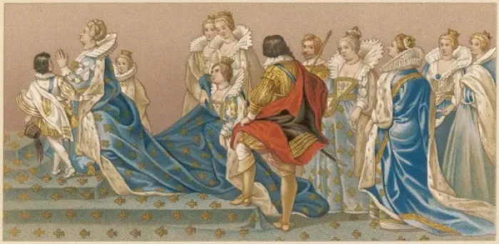 Framed Print : Marie De Medicis / Racinet Framed Print : Marie De Medicis / Racinet