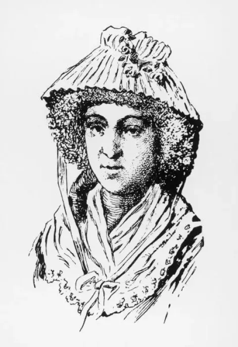 Framed Print : Marie-Olympe Gouges Framed Print : Marie-Olympe Gouges