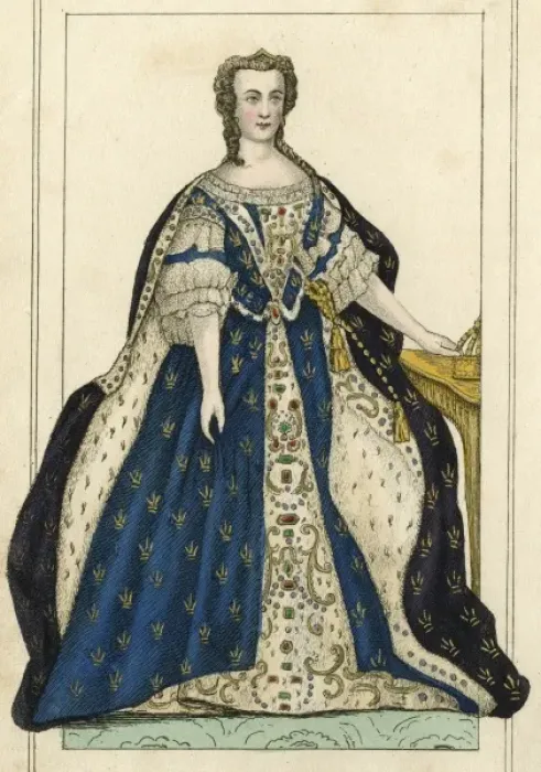 Framed Print : Marie (Queen Louis Xv) Framed Print : Marie (Queen Louis Xv)
