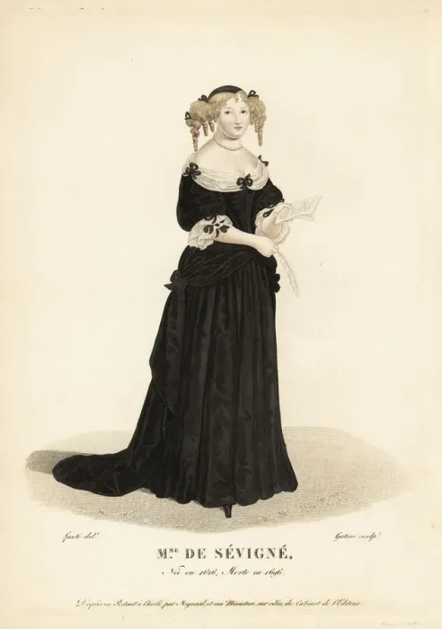 Framed Print : Marie de Rabutin-Chantal, Madame de Sevigne