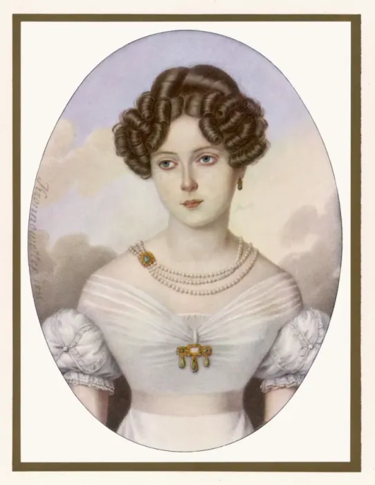 Framed Print : Marie  /  Sachsen-Weimar-Eis