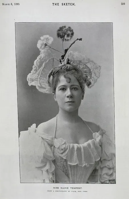 Framed Print : Marie Tempest, actress