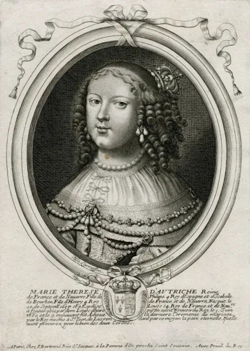 Framed Print : MARIE-THERESE (1638-83) Framed Print : MARIE-THERESE (1638-83)