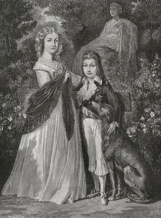 Framed Print : Marie-Therese (1778-1851), called Madame Royale Framed Print : Marie-Therese (1778-1851), called Madame Royale