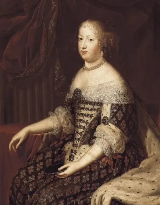 Framed Print : Marie-Therese Of Austria (1638-1683). Queen of Framed Print : Marie-Therese Of Austria (1638-1683). Queen of