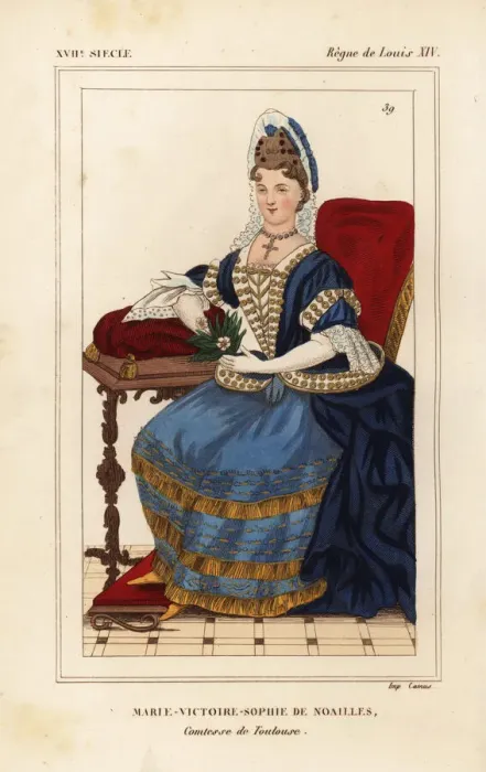 Framed Print : Marie-Victoire-Sophie de Noailles, Comtesse Framed Print : Marie-Victoire-Sophie de Noailles, Comtesse