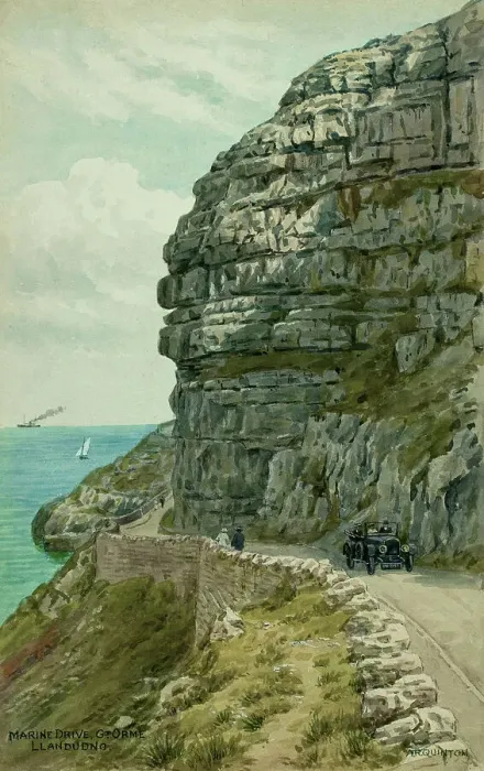 Framed Print : Marine Drive, Great Orme, Llandudno, Conwy, North Wales Framed Print : Marine Drive, Great Orme, Llandudno, Conwy, North Wales